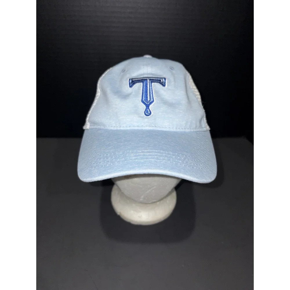 Tulsa Drillers Women's Mesh Trucker Hat Light Blue Adjustable MiLB Dodgers